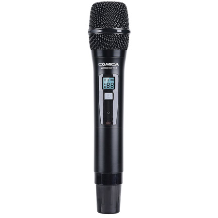 Comica CVM-WM300(A) Microfono Wireless UHF Doppio Lavalier Per Videocamera, Smartphone, DSLR - 84 Canali, 394ft