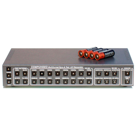 Compuvideo CV-9165SDI-A 3GHD-SDI & Analog AV Multiformat Video Pattern Generator