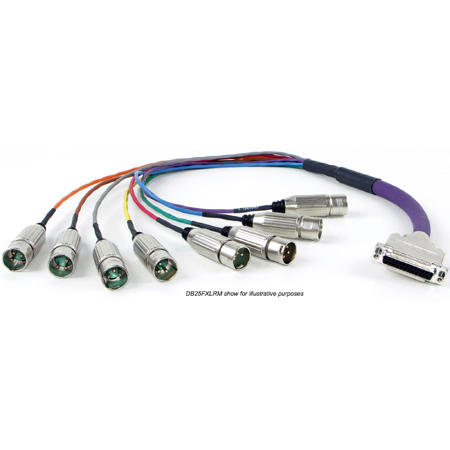 Switchcraft DB25FXLRF Female to 8 XLR Female