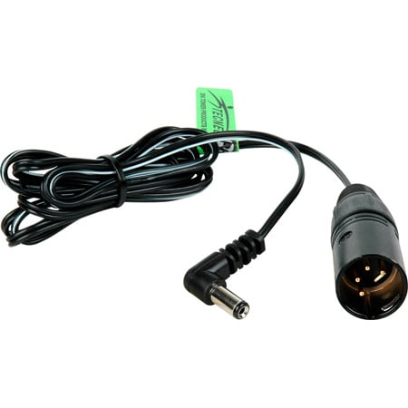 Delvcam Power Cable 4-Pin XLR Male to 2.1mm Plug 6 Foot
