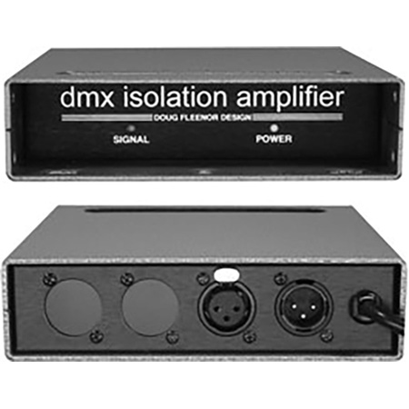 Doug Fleenor Design 121-3 DMX512 One Input / One Output Isolation Splitter / Amplifier - 3 Pin XLR
