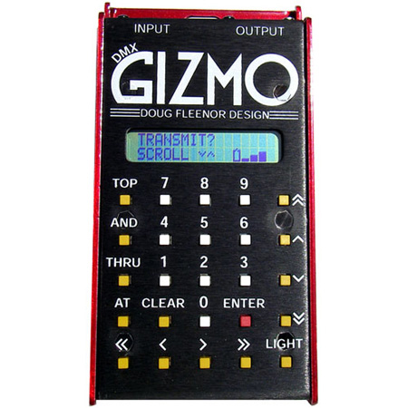 Doug Fleenor Design GIZMO DMX512 Test Box - Transmit/Receive/Save Playback Scenes