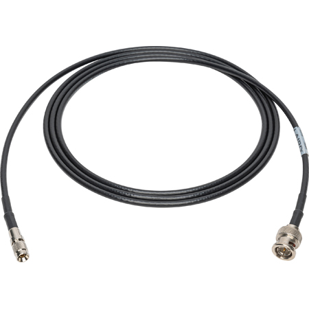 Laird DIN1855-B Belden 1855A RG59 Sub-Mini 3G-SDI DIN 1.0/2.3 to BNC Male Video Adapter Cable - Thumbnail 3