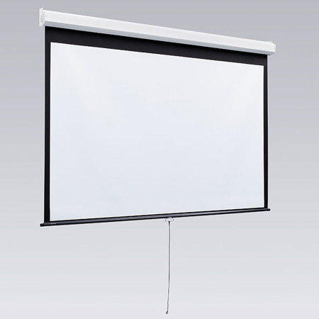 Draper 206082 Luma 2 Manual Projection Screen - 119 Inch HDTV Contrast Grey XH800E - B-Stock (Returned in New Condition)