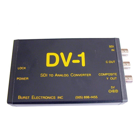 Burst DV-1 Serial Digital to Analog Video Converter
