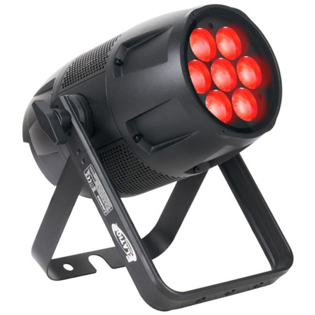 Elation Professional ARE725 Arena Zoom Q7IP IP65 Outdoor Rated Par Can with 7x 30 Watt Osram Quad-Color RGBW LEDs