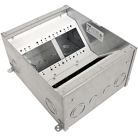 FSR FL-500P Back Box - 6 inch Deep Floor Box Pocket