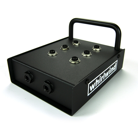 Whirlwind HBB Stage Tough Headphone Breakout Box with 6 Jacks