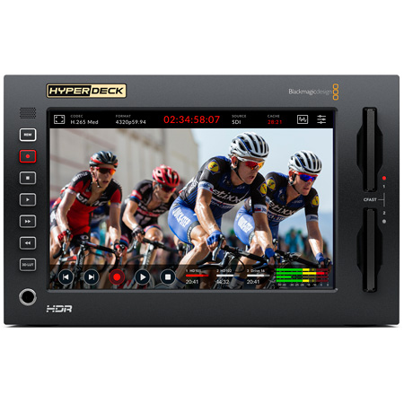Blackmagic BMD-HYPERD/RSTEX8KHDR HyperDeck Extreme 8K HDR with Advanced H.265 Recording/Internal Cache/3D LUTs/Native 8K