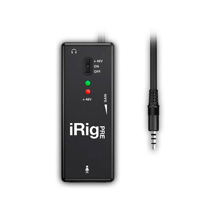 IK Multimedia iRig Pre 2 XLR Microphone Interface