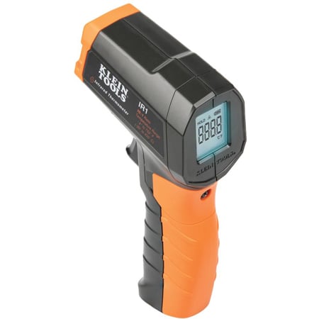 Klein Tools IR1 Infrared Digital Thermometer with Targeting Laser - 10:1 IR1