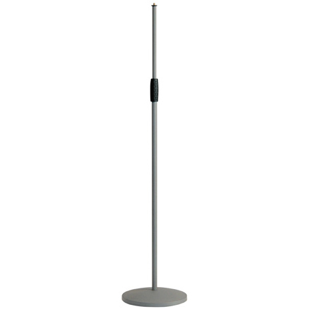 K&M 26010 Microphone Stand - Cast Iron Round Base - Soft Touch