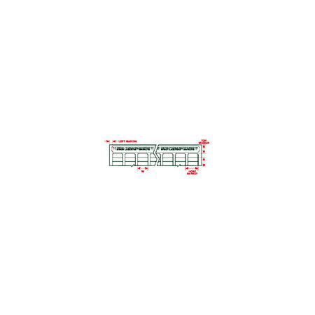 thumbnail image 2 of Laser And Inkjet Premium Spine And Processing Labels 1in H X 3 4in W 2500 Pkg 2 of 13