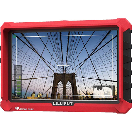 Lilliput A7s Full HD 7 Inch Monitor Package with 4K Camera Assist - Red Case