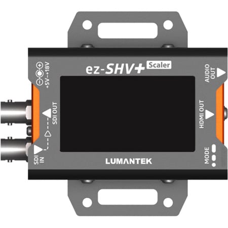 Lumantek ez-SHVPLUS SDI to HDMI Converter with Display and Scaler