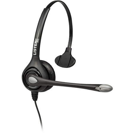 Listen Technologies LA-452 ListenTALK Headset 2 (Over Head with Boom Mic)