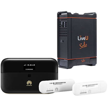 LiveU LUSOLOHDMIKIT2 Solo HDMI Video Encoder and Connect 3 Modem Bundle