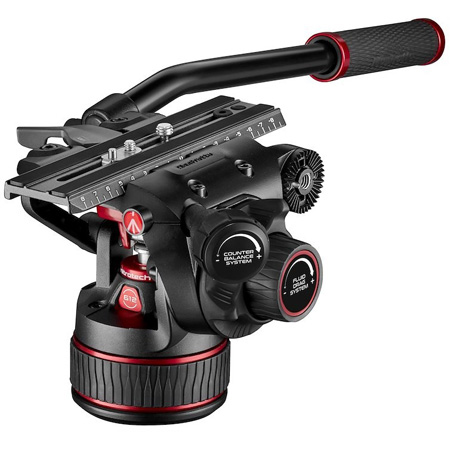 Manfrotto MVH612AHUS Nitrotech 612 Fluid Video Head with Continuous CBS