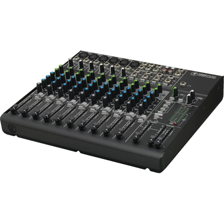 Mackie 1402VLZ4 Compact 14-Channel Audio Mixer with Onyx Mic Preamps