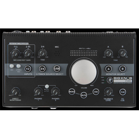 Mackie Big Knob Series Studio 3x2 Studio Monitor Controller & USB Interface