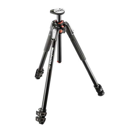 Manfrotto MT190XPRO3  Aluminum 3 Section Tripod with Quick Power Lock System