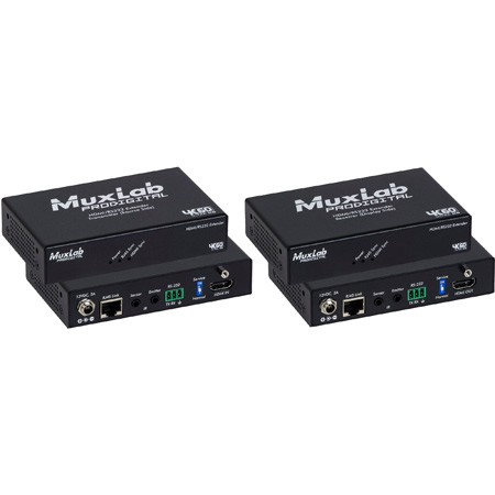 MuxLab 500459 HDMI/RS232 Extender Kit - HDBT - 4K/60