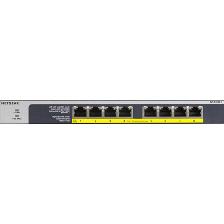 8 Port PoE Plus Switch