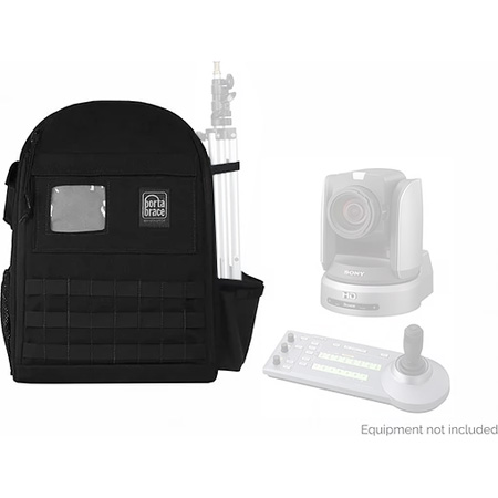 PortaBrace PTZ-BACKPACK Camera Backpack for PTZ Cameras and Controllers