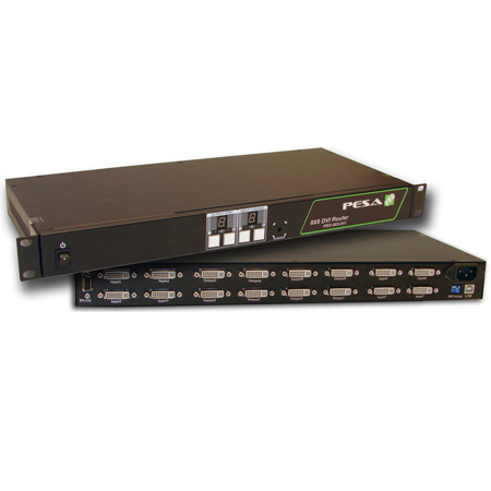 PESA PRO-8X8-DVI Pro 8X8 DVI Matrix Switcher