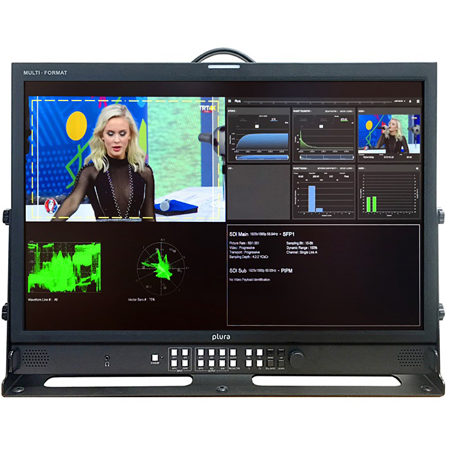 Plura SFP-324-H-7 24 Inch Broadcast Monitor (1920x1200) Class A ...