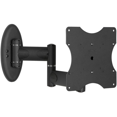 Premier Mounts AM50-B Dual Arm Swingout Flat-Panel Display Mount - Fits 10-Inch - 40-Inch Displays up to 50 Lbs.