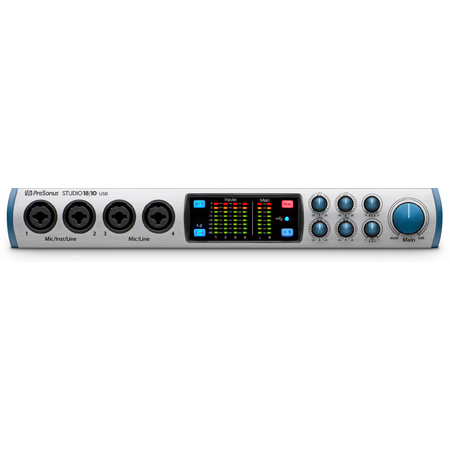 192 kHz PreSonus Studio 1810 18x8 USB 2.0 Audio Interface 
