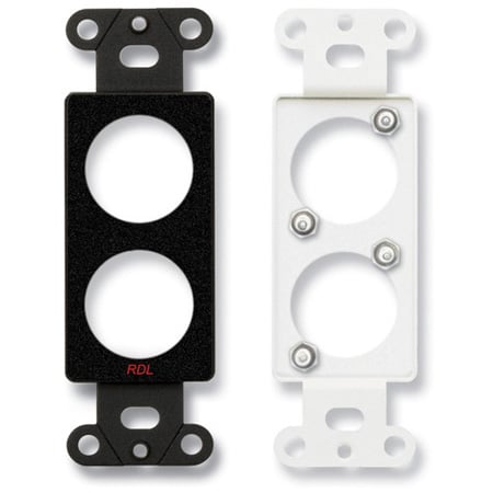 RDL DB-D2 Double Plate for Standard and Specialty Connectors