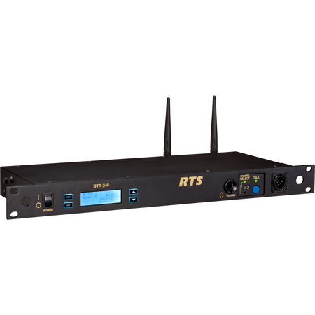 RTS BTR-240 2.4 GHz Wireless Base Station A4M Headset Jack - Li-ion Battery Included