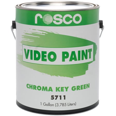 Rosco 150057110640 Chroma Key Green Screen Paint - 5 Gallon