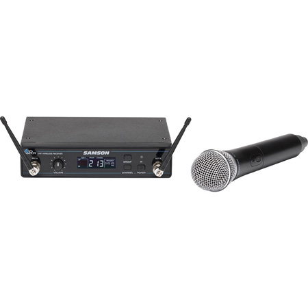 Samson SWC99HQ8-D Concert 99 Wireless Handheld Microphone System with Q8 Dynamic Mic - D Band: 542-566 MHz