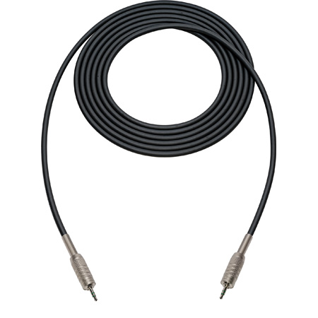 Sescom SC25MZMZ Audio Cable Canare Star-Quad 3.5mm TRS Balanced Male to 3.5mm TRS Balanced Male Black - 25 Foot