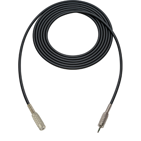 Sescom SC6MZMJZ Audio Cable Canare Star-Quad 3.5mm TRS Balanced Male to 3.5mm TRS Balanced Female Black - 6 Foot