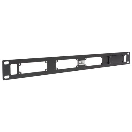 Sescom SES-X-RM2 1RU Rack Mount for 4 SES-X-FA2LRL01 and/or SES-X-FA2LRT01 Audio Fiber Transmitters and/or Receivers