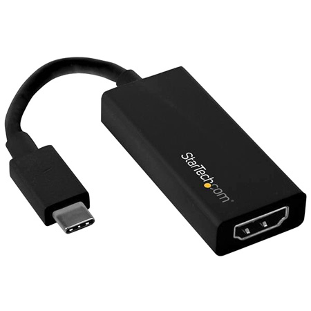 StarTech CDP2HD USB Type-C to HDMI Adapter - USB-C to Video - Black