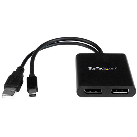 Startech MSTMDP122DP MST Hub - Mini DisplayPort to 2-Port DisplayPort