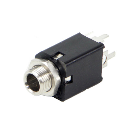Switchcraft N112BPCX 1/4 Inch Female Chassis Mount Double Circuit PC ...