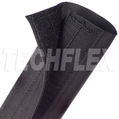 thumbnail interactive-video image 1 of Techflex PTN0.63 5/8-Inch Flexo PET Expandable Tubing - Black - 500-Foot 1 of 13