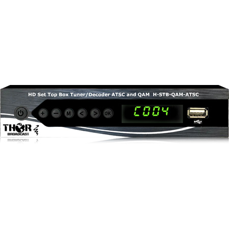 Publicación un poco esférico Thor H-STB-QAM-ATSC QAM CATV RF and ATSC RF to HDMI Decoder STB / Digital  RF to HDMI Decoder
