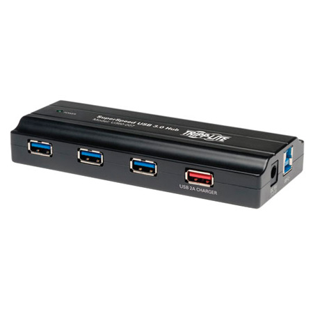 Tripp Lite U360-007 USB 3.0 Charging Hub 7-Port x USB 3.0 1-Port x Charging iPad2