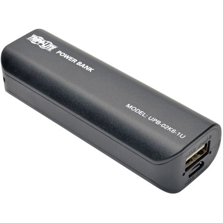 Tripp Lite UPB-02K6-1U Portable 2600mAh Mobile Power Bank USB Battery Charger - Li-Ion