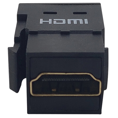 Tripp Lite P164-000-KPBK8K HDMI Panel-Mount Keystone Coupler F/F - Supports up to 8K 60Hz