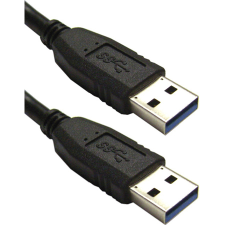 Connectronics USB 3.0 Cable A Male to A Male - 3 Foot