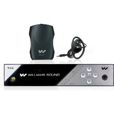 WILLIAMS AV 457-12 Large-Area FM Assistive Listening System -12-R37 ...