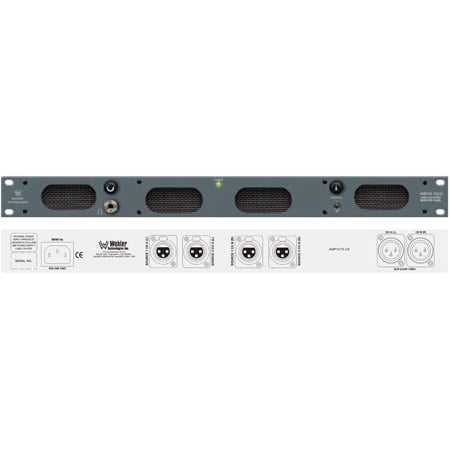 Wohler AMP1A-Plus 1 RU Dual Source Stereo Analog Audio Monitor
